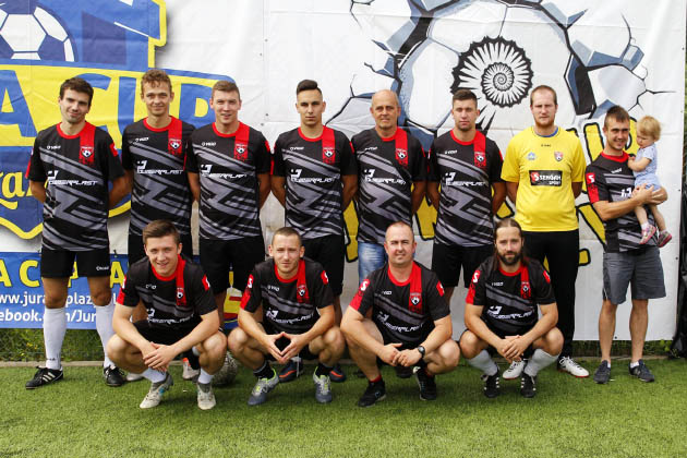 zdjęcie grupowe drużyny futsalowej