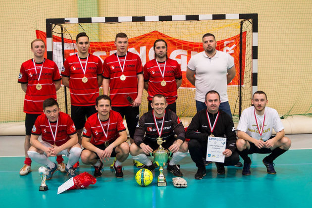 zdjęcie grupowe drużyny futsalowej