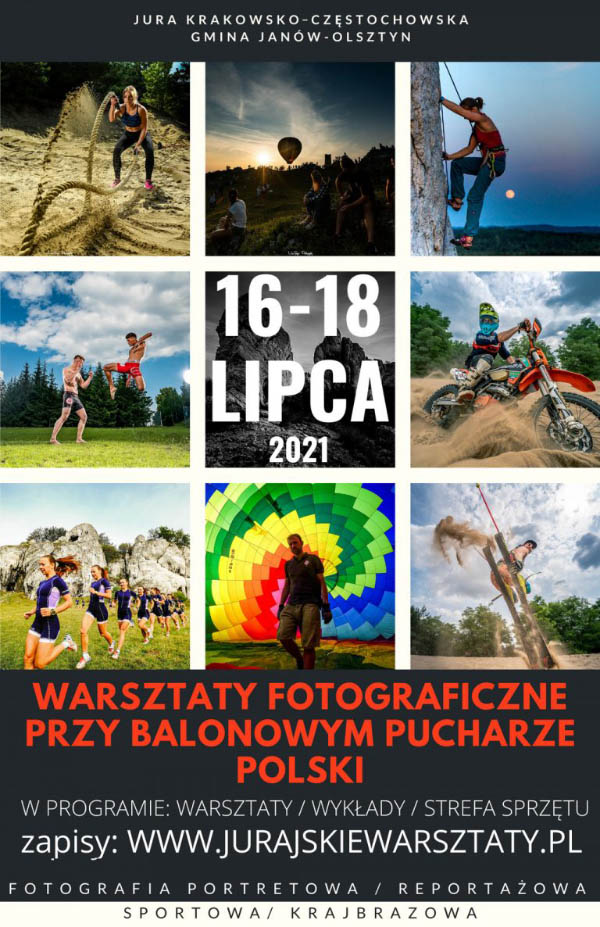 plakat Warsztaty Fotograficzne 2021